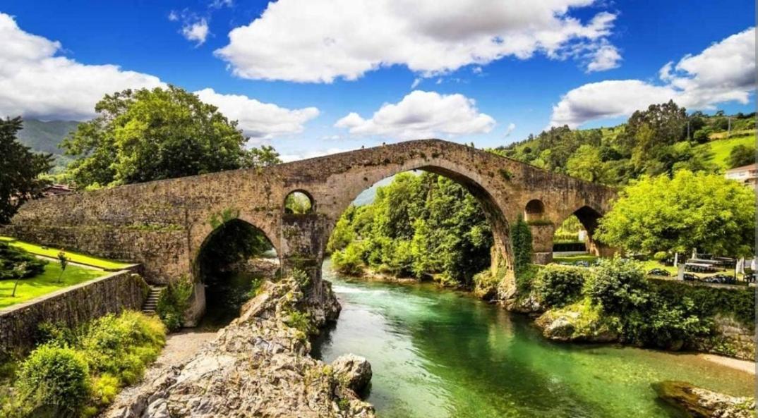 Caño La Salmonera Cangas De Onis מראה חיצוני תמונה
